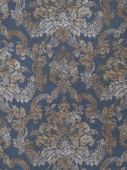 Fabricut Wallpaper 4646705 Stanwyck Indigo