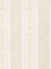 Fabricut Wallpaper 4646901 Lauren Ivory Gold