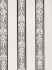 Fabricut Wallpaper 4648105 Kelley Cream Black