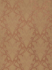 Fabricut Wallpaper 4648901 Gwyneth Bronze Spice