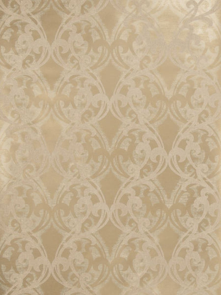 Fabricut Wallpaper 4648902 Gwyneth Gold Gray