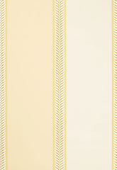 FSchumacher Wallpaper 5002471 Valais Stripe Soft Yellow