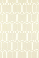 FSchumacher Wallpaper 5003283 Modern Trellis Alabaster