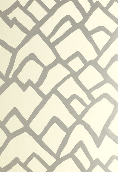 FSchumacher Wallpaper 5003300 Zimba Silver