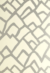 FSchumacher Wallpaper 5003300 Zimba Silver