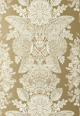 FSchumacher Wallpaper 5003321 Lace Champagne