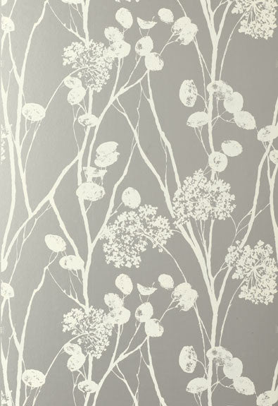 FSchumacher Wallpaper 5003330 Moonpennies Silver