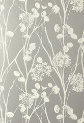 FSchumacher Wallpaper 5003330 Moonpennies Silver