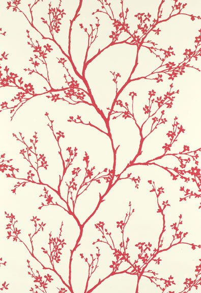 FSchumacher Wallpaper 5003343 Twiggy Raspberry