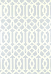 FSchumacher Wallpaper 5003363 Imperial Trellis Soft Aqua