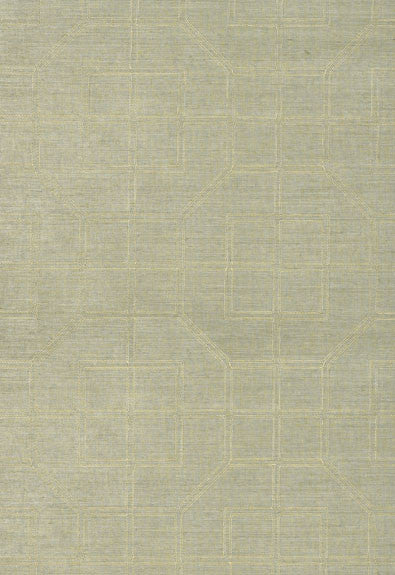 FSchumacher Wallpaper 5003552 Linyi Embroidered Fret Mist