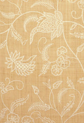 FSchumacher Wallpaper 5003560 Sconset Embroidered Raffia Natural