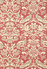 FSchumacher Wallpaper 5003613 Aldwyn Damask Persimmon