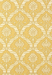 FSchumacher Wallpaper 5003652 Siena Damask Yellow