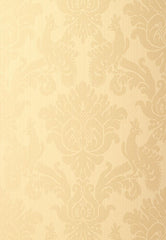 FSchumacher Wallpaper 5003660 Valette Strie Damask Champagne
