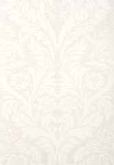 FSchumacher Wallpaper 5003740 Rozzano Damask Alabaster