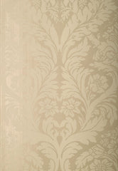 FSchumacher Wallpaper 5003742 Rozzano Damask Champagne