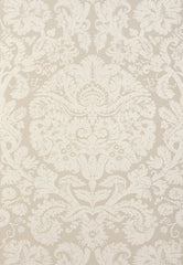 FSchumacher Wallpaper 5003751 Barresa Damask Gray
