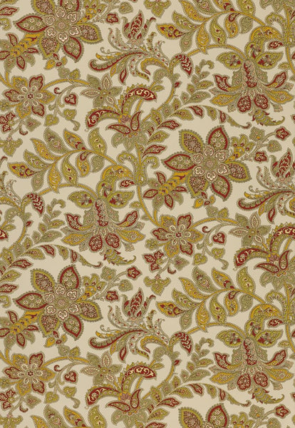 FSchumacher Wallpaper 5004071 Corsini Paisley Patina