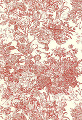 FSchumacher Wallpaper 5004093 Toile Florissante Begonia