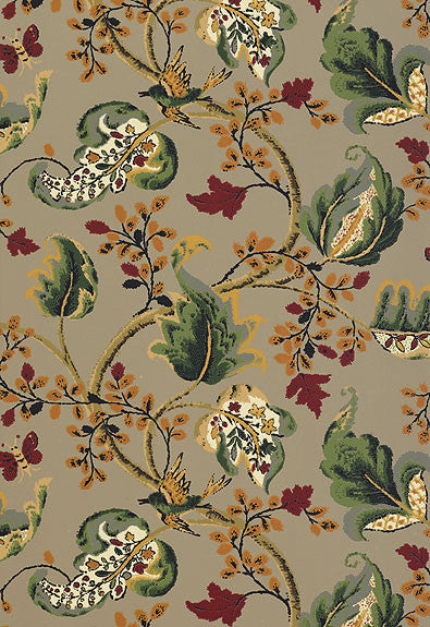 FSchumacher Wallpaper 5004100 Fox Hollow Multi On Flannel