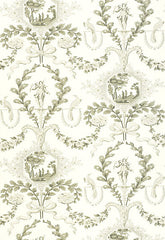 FSchumacher Wallpaper 5004110 Jester Arabesque Grisaille