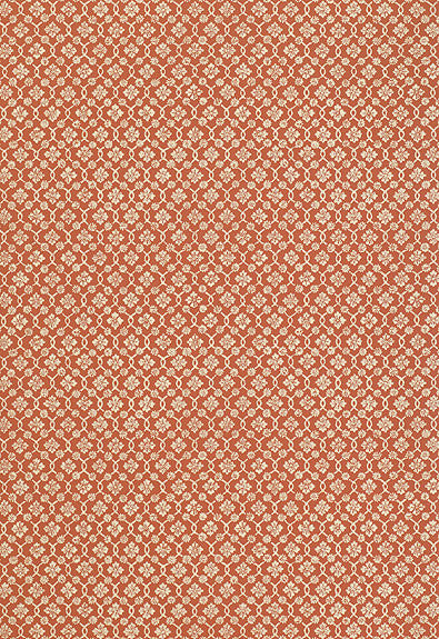 FSchumacher Wallpaper 5004145 Harbury Trellis Coral