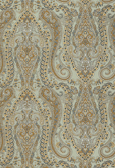 FSchumacher Wallpaper 5004180 Isabella Paisley Mineral