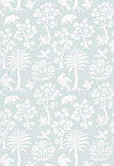 FSchumacher Wallpaper 5004353 Palm Damask Sky