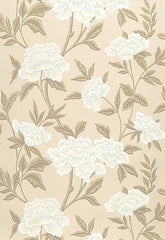 FSchumacher Wallpaper 5004383 Whitney Floral Taupe