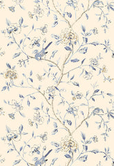 FSchumacher Wallpaper 5004401 Annabelle Vine Porcelain