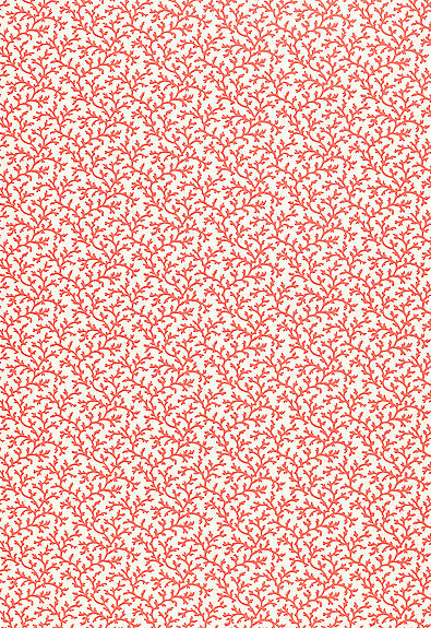 FSchumacher Wallpaper 5004415 Coral Vine Garnet