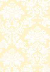 FSchumacher Wallpaper 5004461 Tierni Damask Buttercup