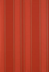 FSchumacher Wallpaper 5004563 Morgan Stripe Coral