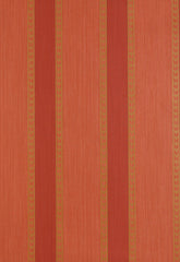 FSchumacher Wallpaper 5004622 Lansdowne Strie Stripe Coral