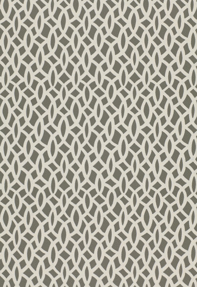 FSchumacher Wallpaper 5004754 Chain Link Charcoal