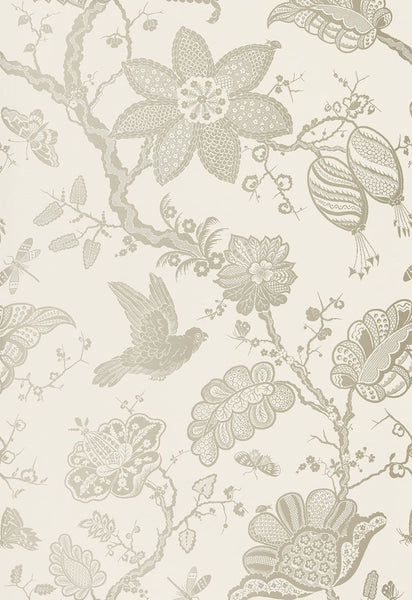 FSchumacher Wallpaper 5005000 Bali Vine Platinum