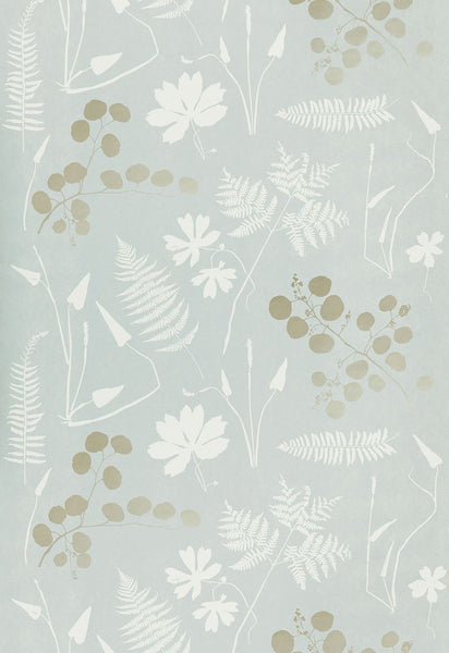 FSchumacher Wallpaper 5005011 Modern Botanical Slate