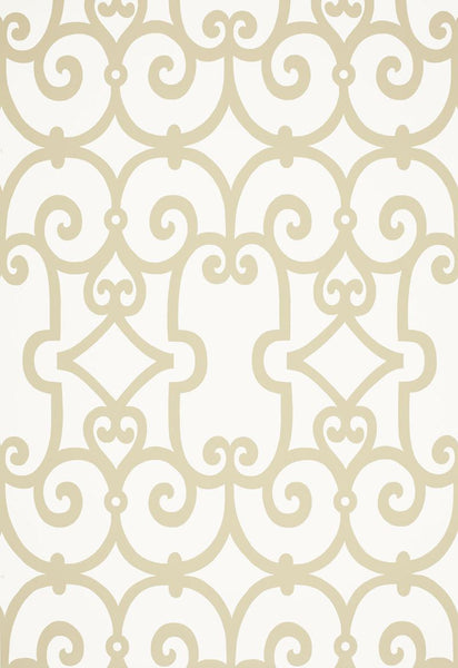 FSchumacher Wallpaper 5005052 Manor Gate Sand