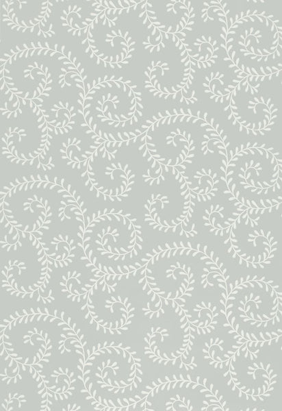 FSchumacher Wallpaper 5005090 Leafy Scroll Dove