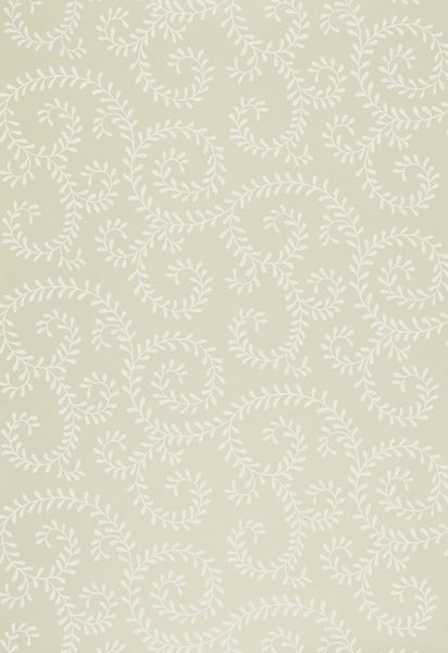 FSchumacher Wallpaper 5005091 Leafy Scroll Bone
