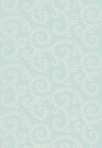 FSchumacher Wallpaper 5005092 Leafy Scroll Sky