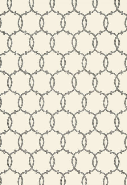 FSchumacher Wallpaper 5005121 Tracery Charcoal