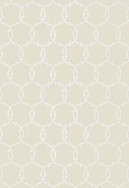 FSchumacher Wallpaper 5005122 Tracery Bisque