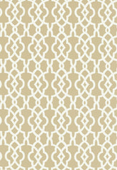 FSchumacher Wallpaper 5005140 Summer Palace Fret Sand