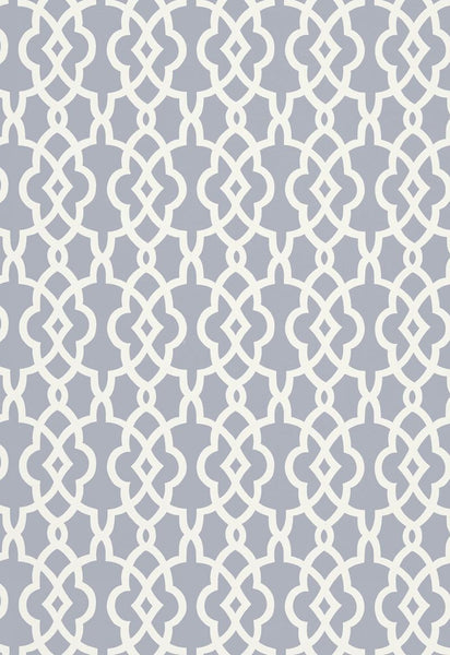 FSchumacher Wallpaper 5005142 Summer Palace Fret Wisteria