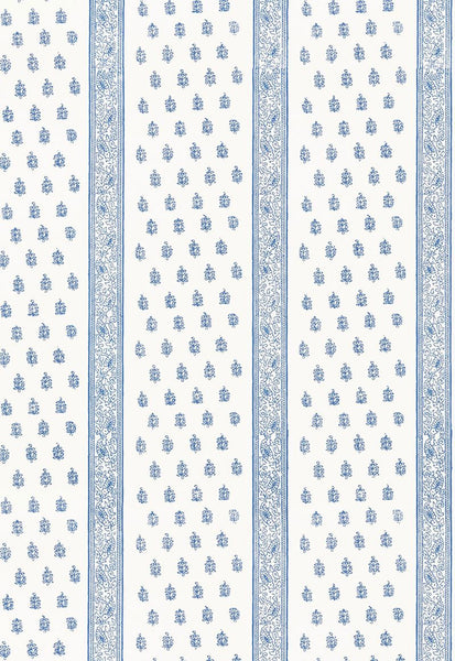FSchumacher Wallpaper 5005201 Katsura Stripe Delft