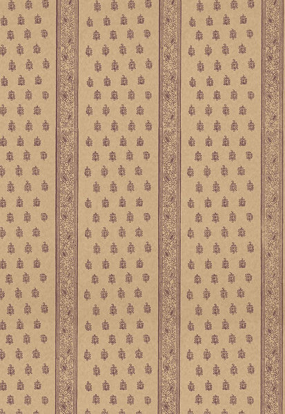 FSchumacher Wallpaper 5005203 Katsura Stripe Aubergine
