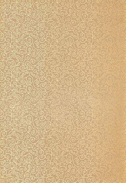 FSchumacher Wallpaper 5005223 Sangar Scroll Gilt