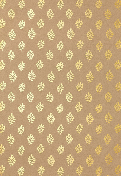 FSchumacher Wallpaper 5005233 Bakara Leaf Gilt
